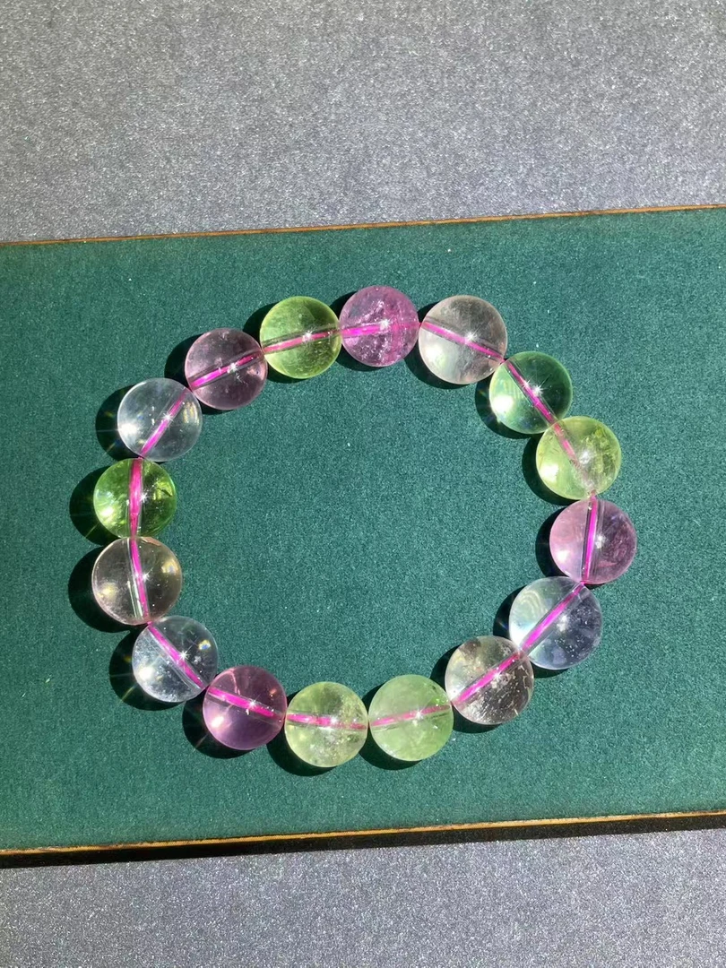 a3829糖果色圆珠手串多样发