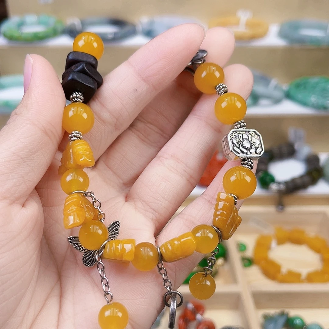 翡翠未镶嵌手链手链