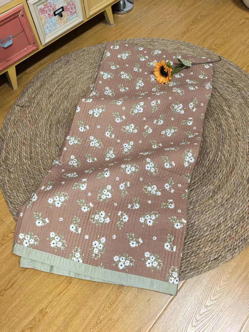 JRX双层纱双面可用单人床盖150*200微瑕～C503