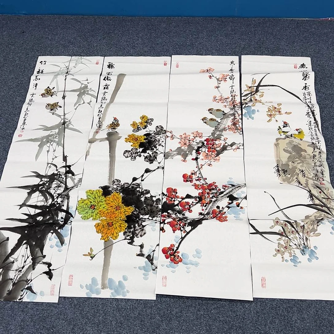 国画纯手绘作品欣赏