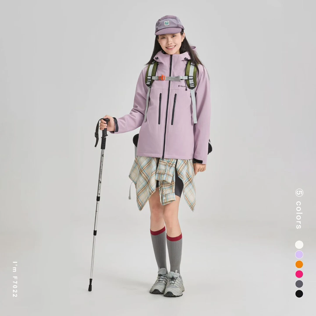 “重磅保暖”三合一可拆卸 男女机能冲锋衣