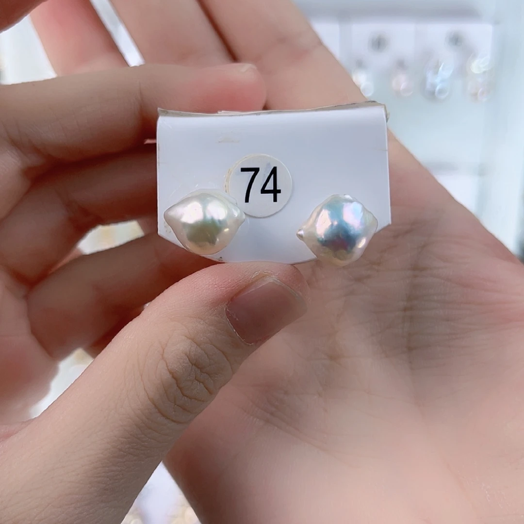 未镶嵌耳饰淡水珍珠