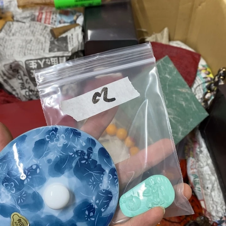 瓷片哈中古工艺品树脂