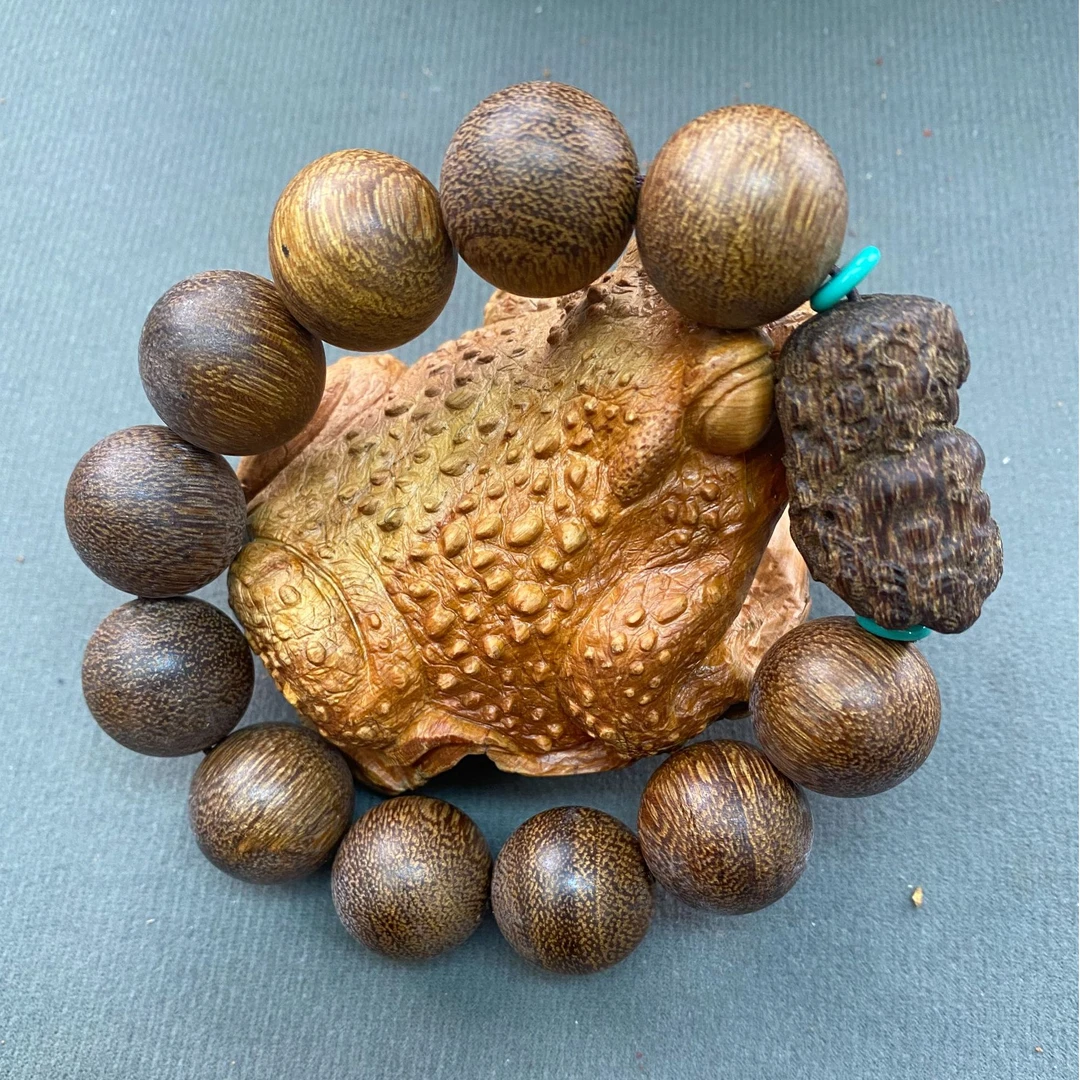 2.0檀香手串+渡母【480】