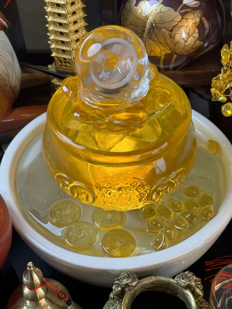 才从四面八方来风生水起摆件/一套Y01FL-3006