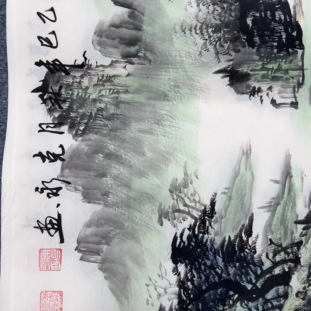 国画纯手绘作品图