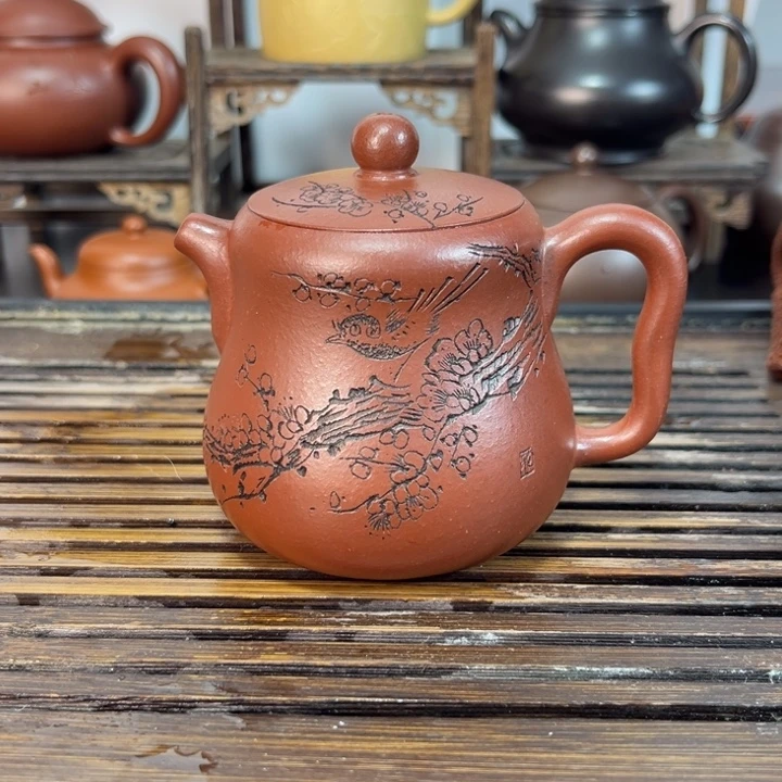 茶壶紫砂原矿紫砂手工制作