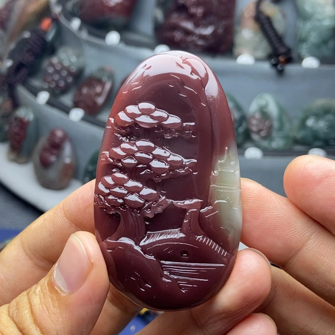玛瑙/玉髓颈饰未镶嵌?****＆