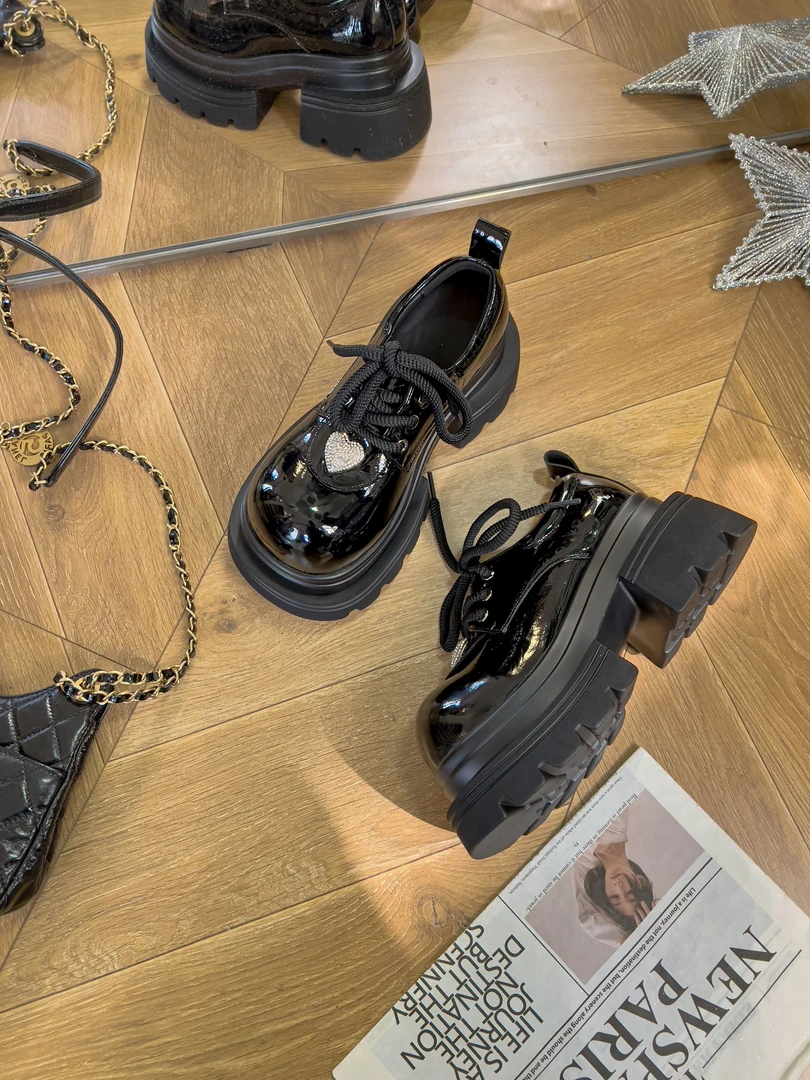 【HeiPa】安暖家秋季穿新款厚底带时尚韩版靴子女款