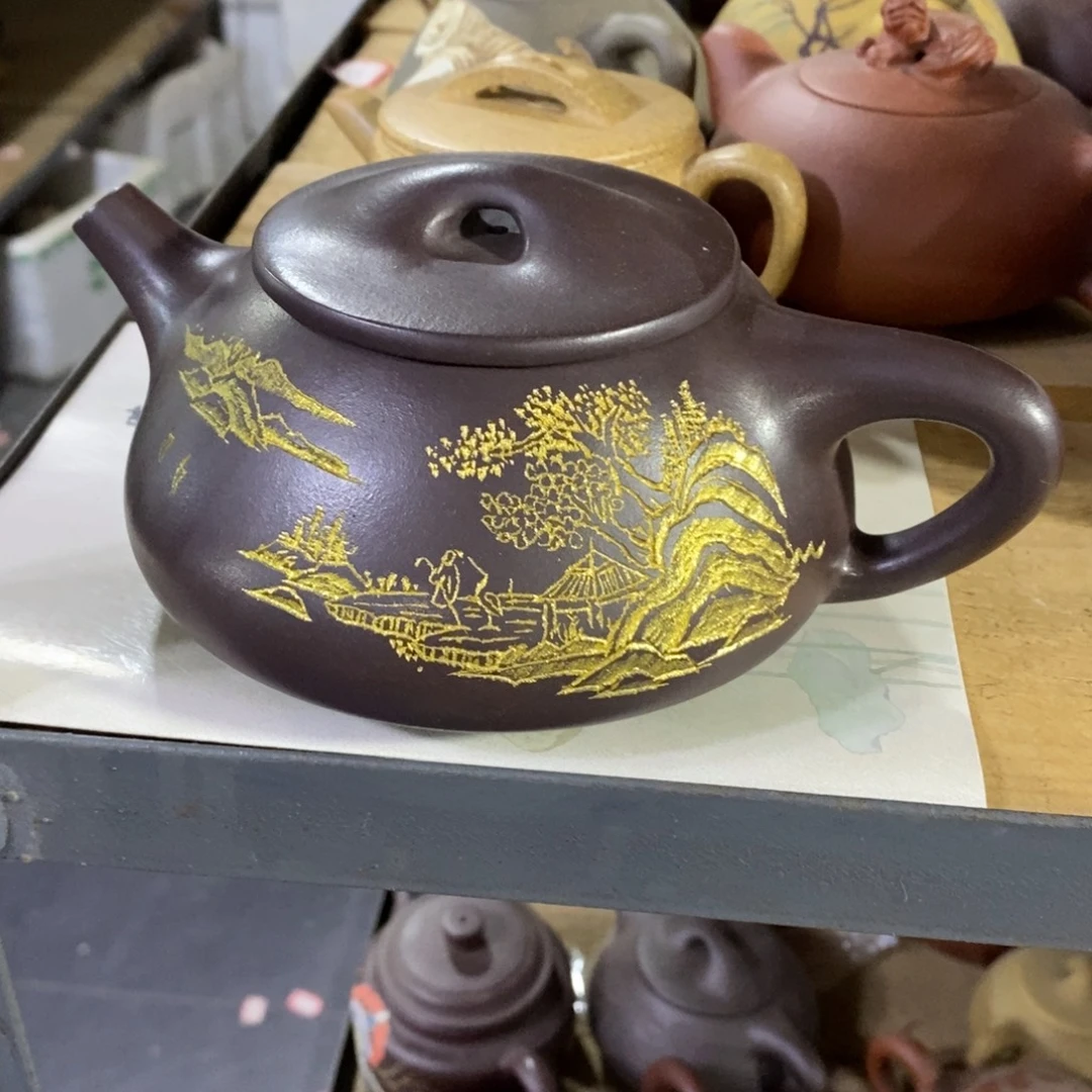紫砂茶壶原矿手工82