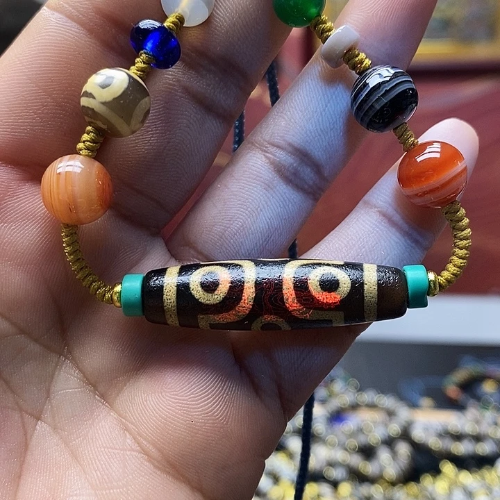 玛瑙/玉髓合金颈饰