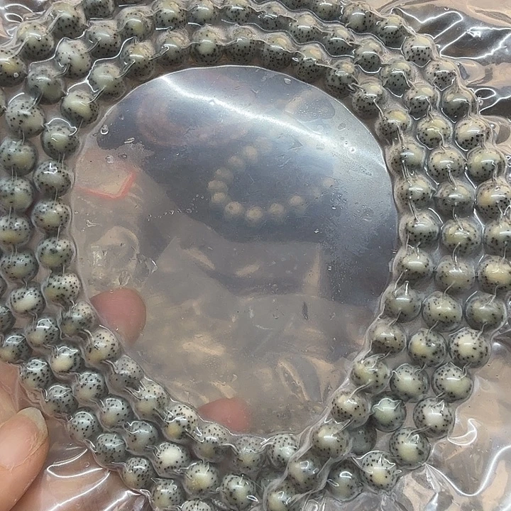 星月菩提吊坠海南原生态9圆长串