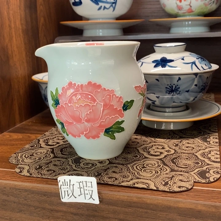 釉下老陶泥手工绘制