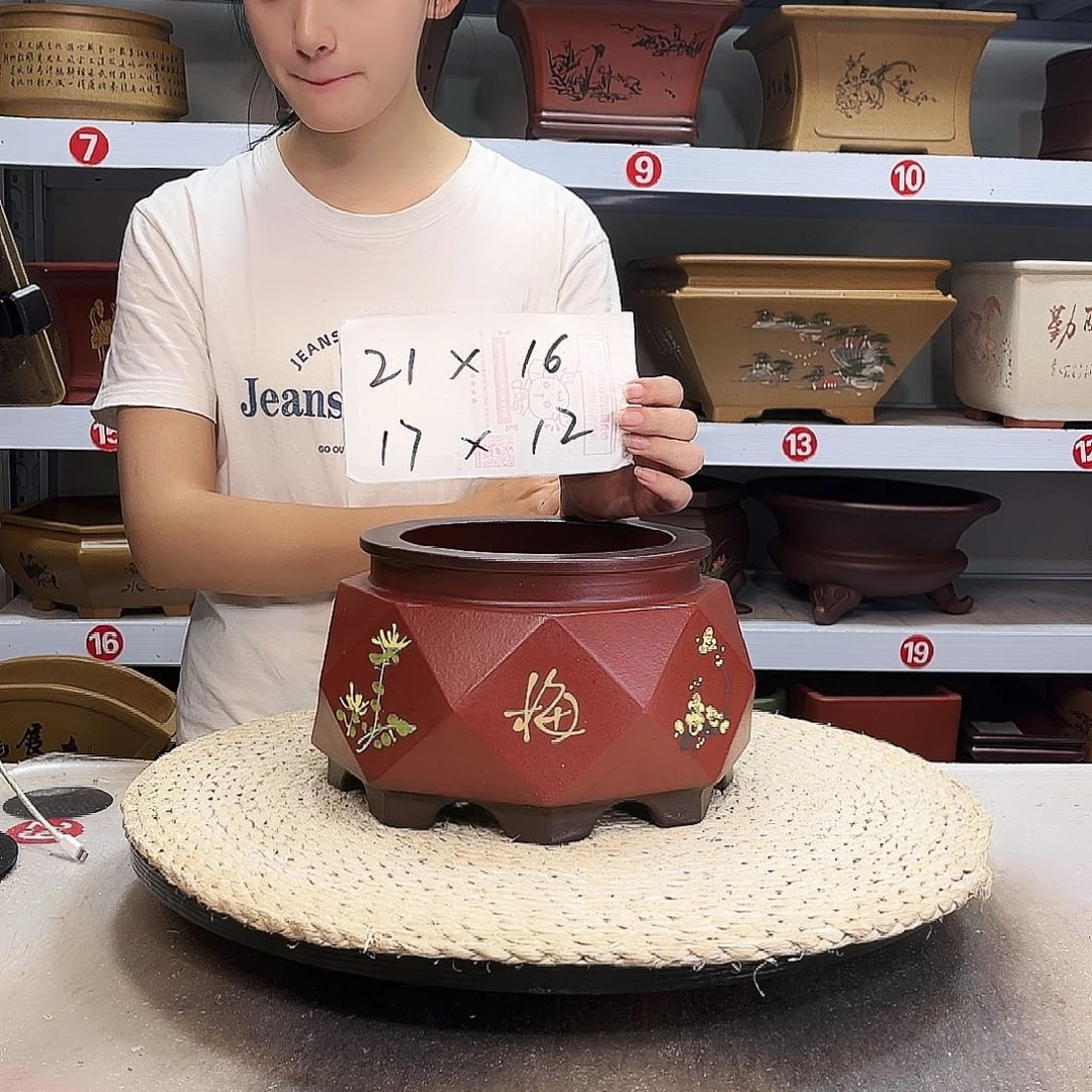 花盆紫砂紫砂花盆