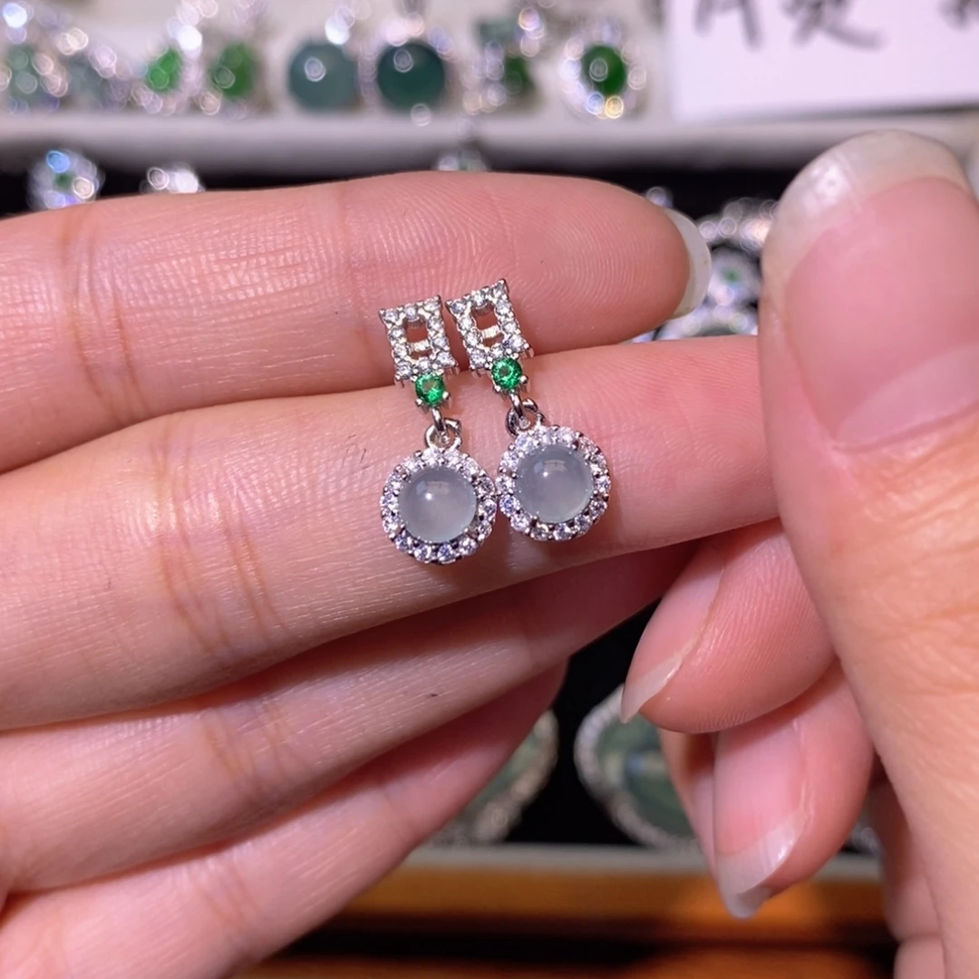 翡翠未镶嵌颈饰天然