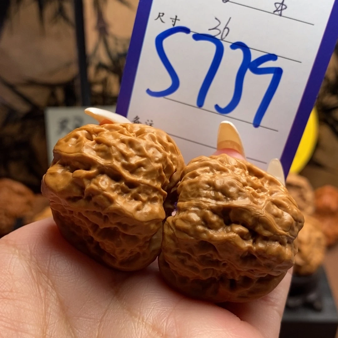 文玩核桃把件蛙36