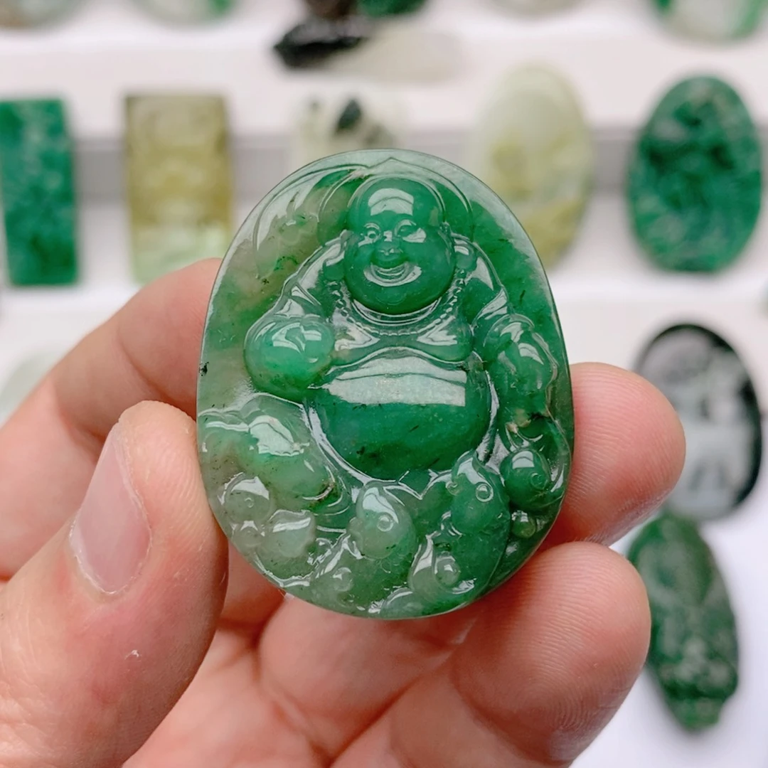 独山玉颈饰未镶嵌保**货