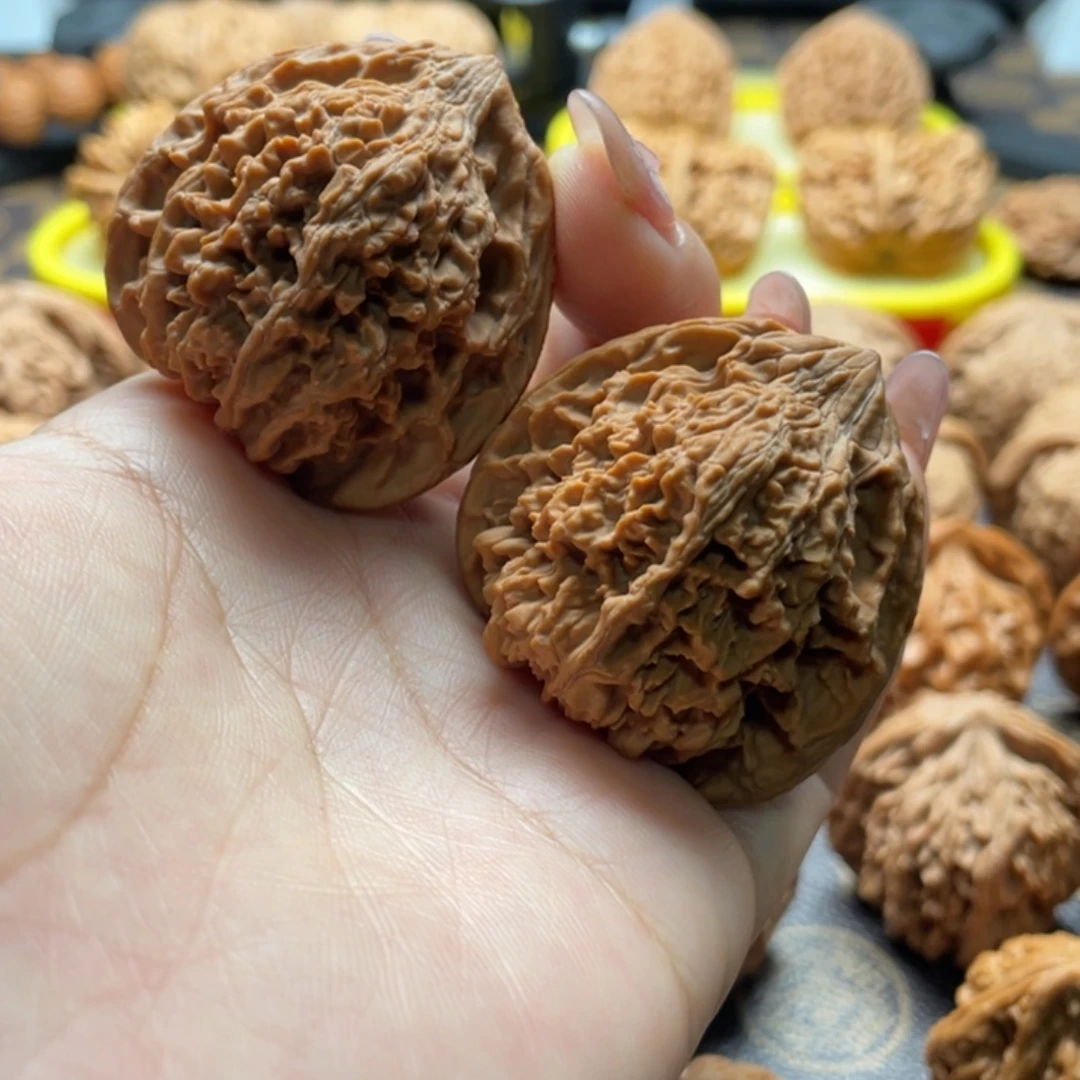 桃核把件40满天星全品无修