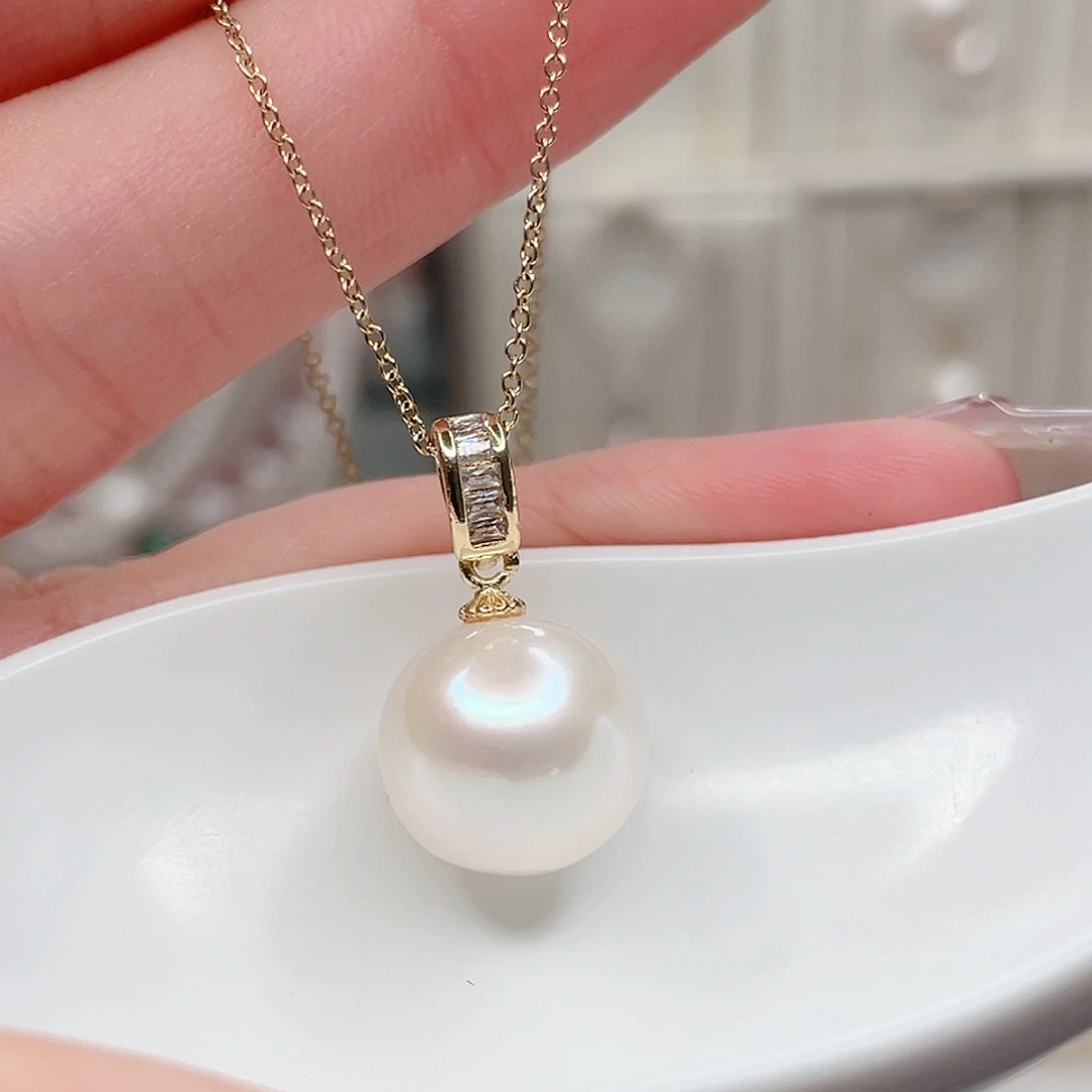 淡水珍珠合金吊坠(赠链)