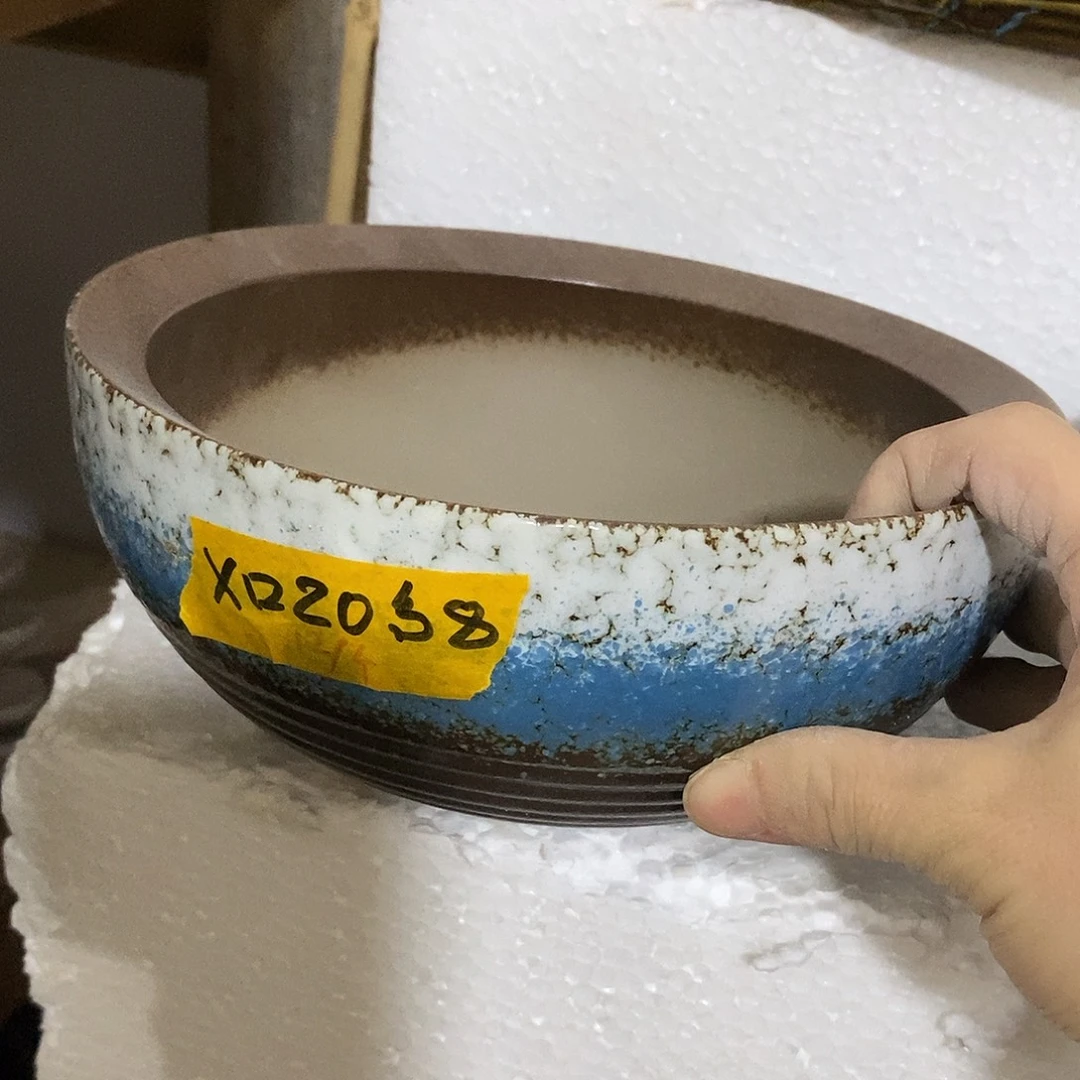 陶杯子陶盆有孔 瑕疵介意勿拍