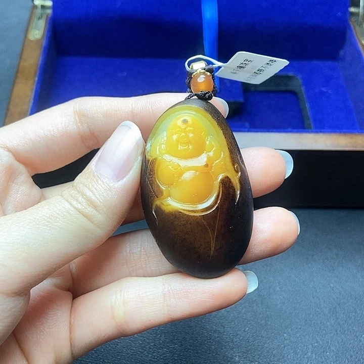 和田玉挂件未镶嵌大*N