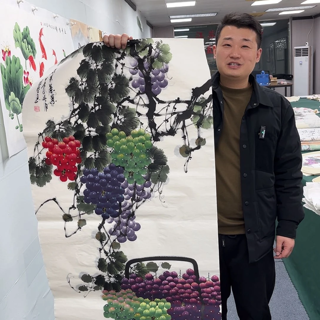 国画宣纸国画纯手绘