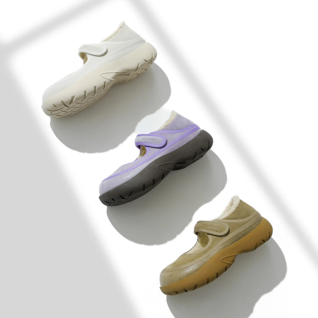 原创新品首发真皮棉鞋2024年新款软底敲软敲舒适女单鞋8267