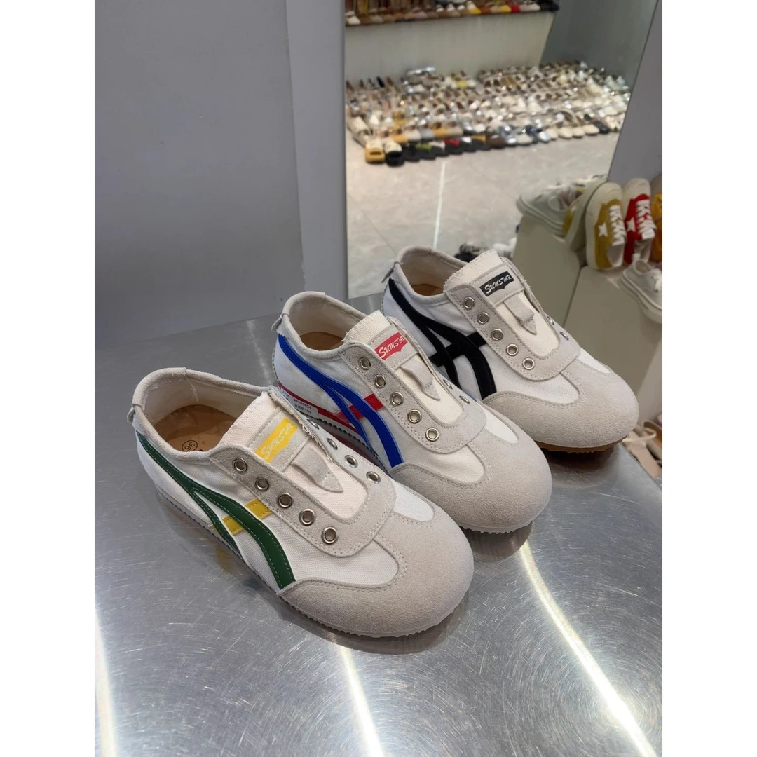 百丽官新款韩版平底软底百搭休闲鞋单鞋浅口一脚蹬百搭四季鞋女