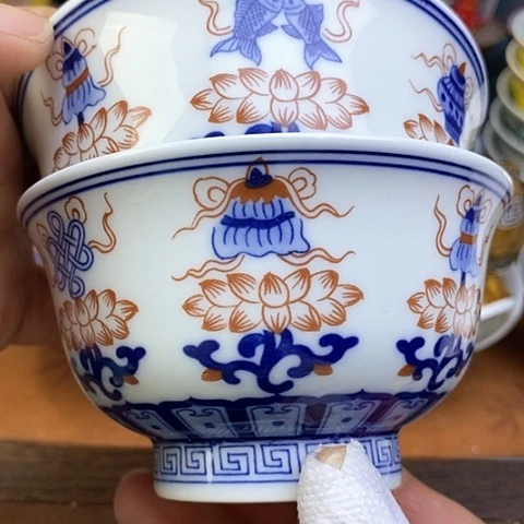 景德镇陶瓷藏式茶碗