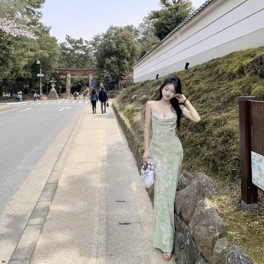 【清仓no退no换】CBY【薄荷曼波】连衣裙