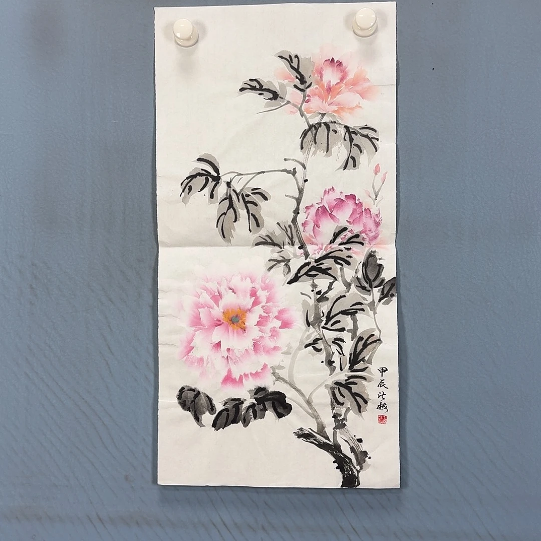 国画454 牡丹一如你初