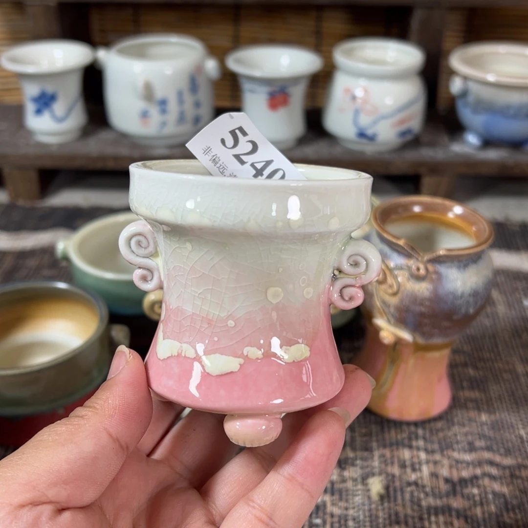 口6 景德镇手工花盆