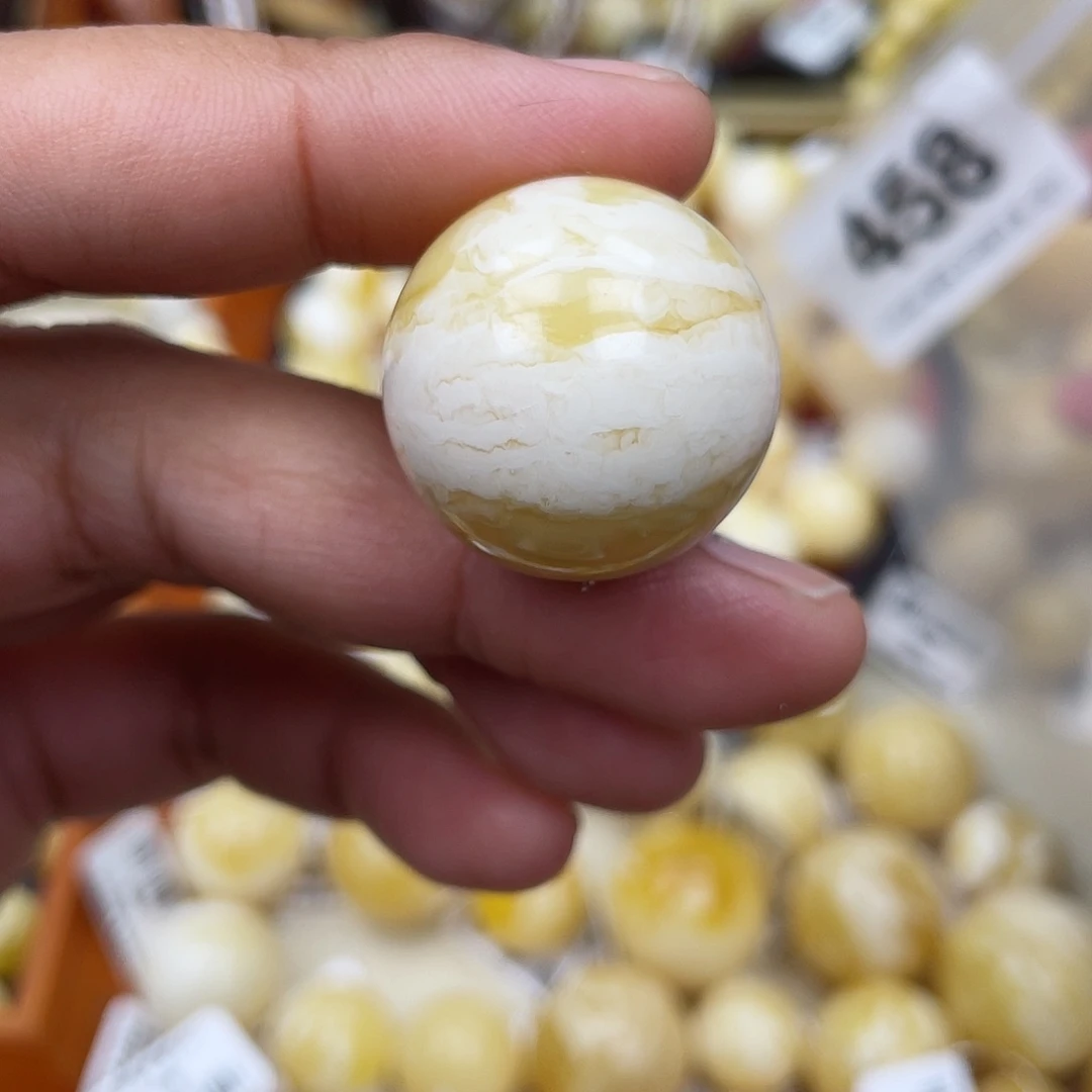 蜜蜡未镶嵌珠宝奇石粉24