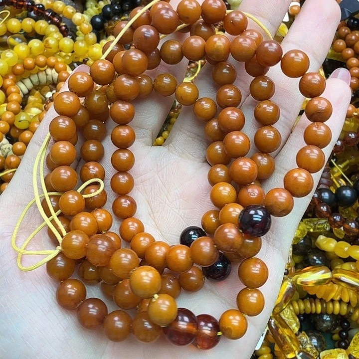 琥珀未镶嵌珠宝奇石