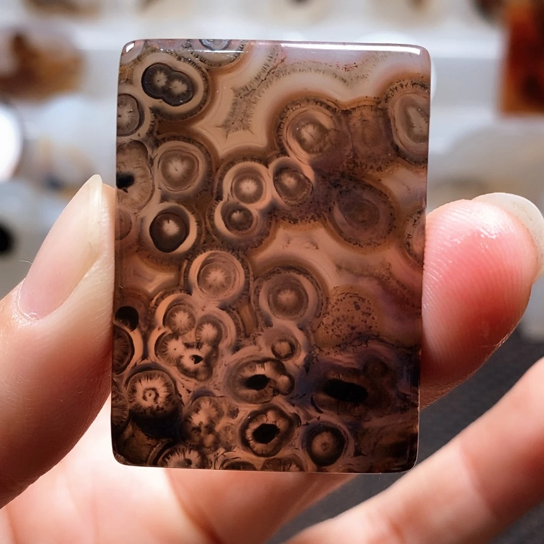 玛瑙/玉髓未镶嵌吊坠(不含链)