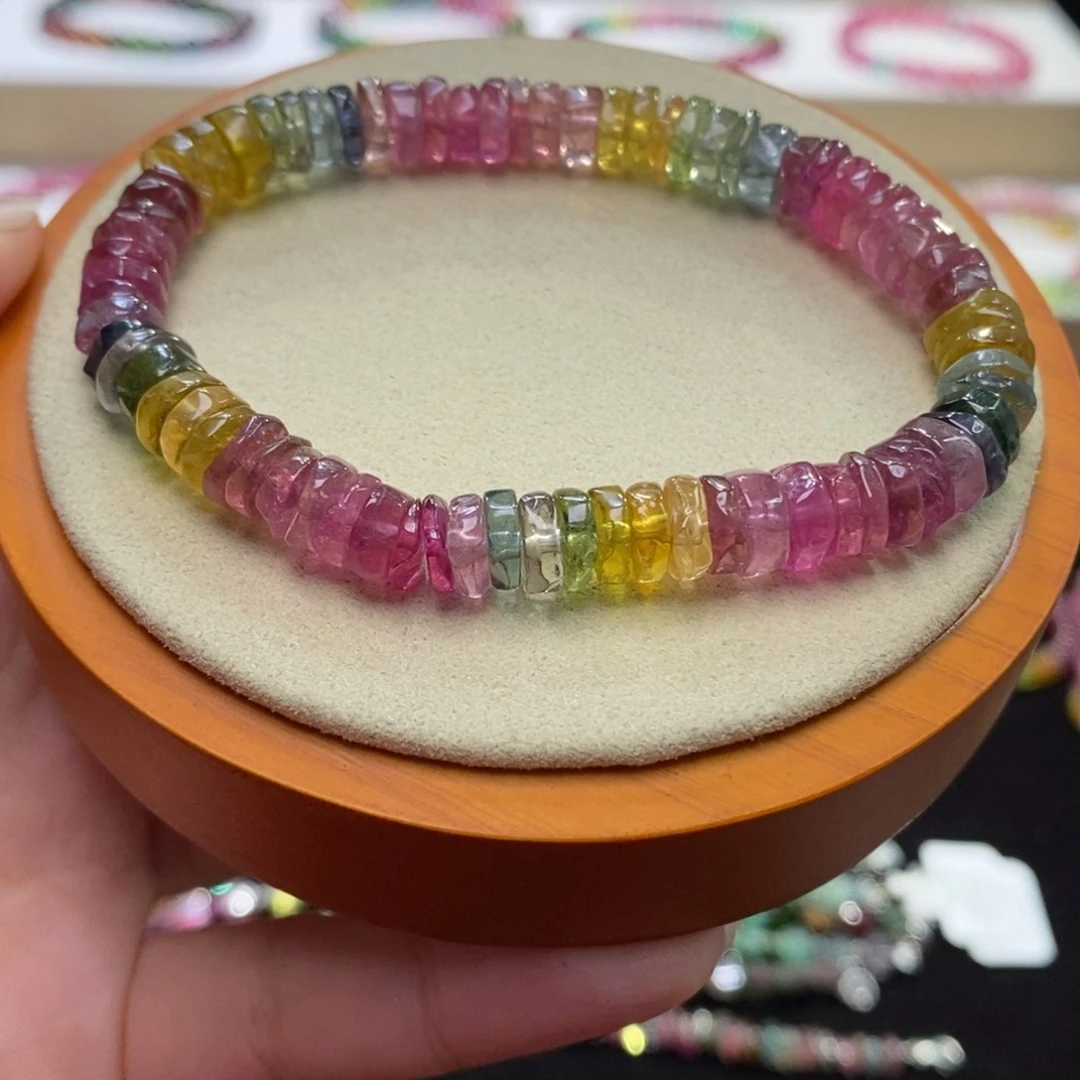 【闪购商品】碧玺手串未镶嵌两天看货期