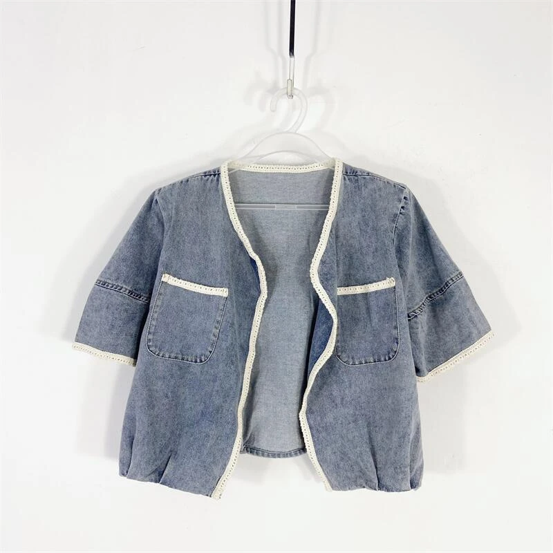 【77衣橱】ES8724精品女装上衣短袖T恤气质轻奢【红人上新】K