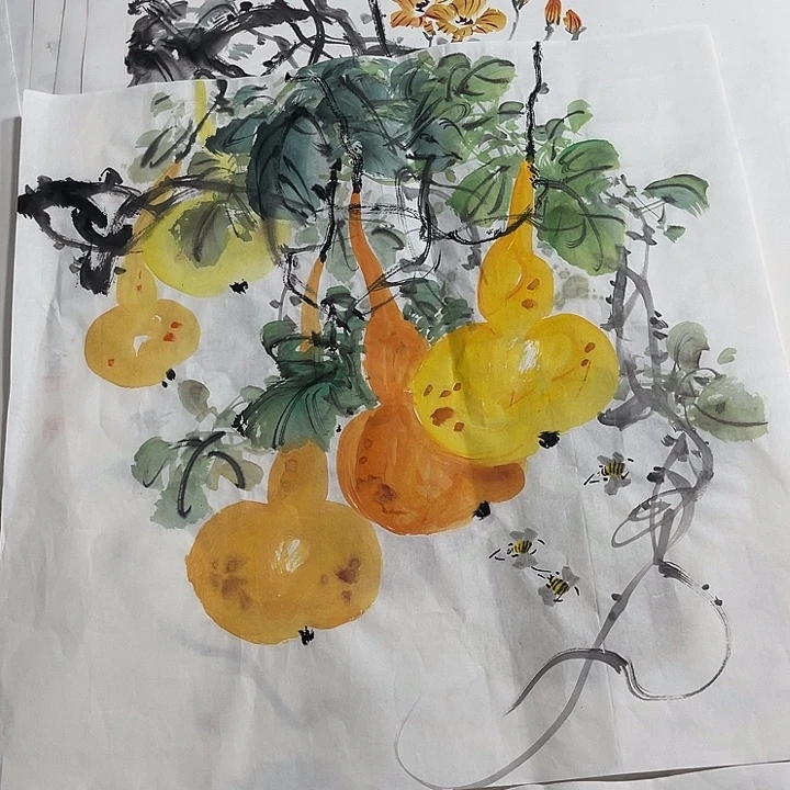 华***展姜奇老师花鸟作品