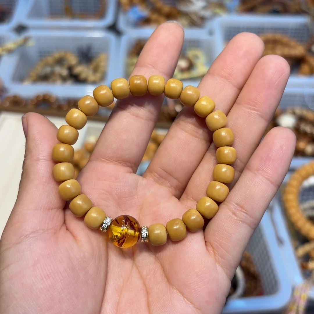 吊坠白玉菩提龙脊老型