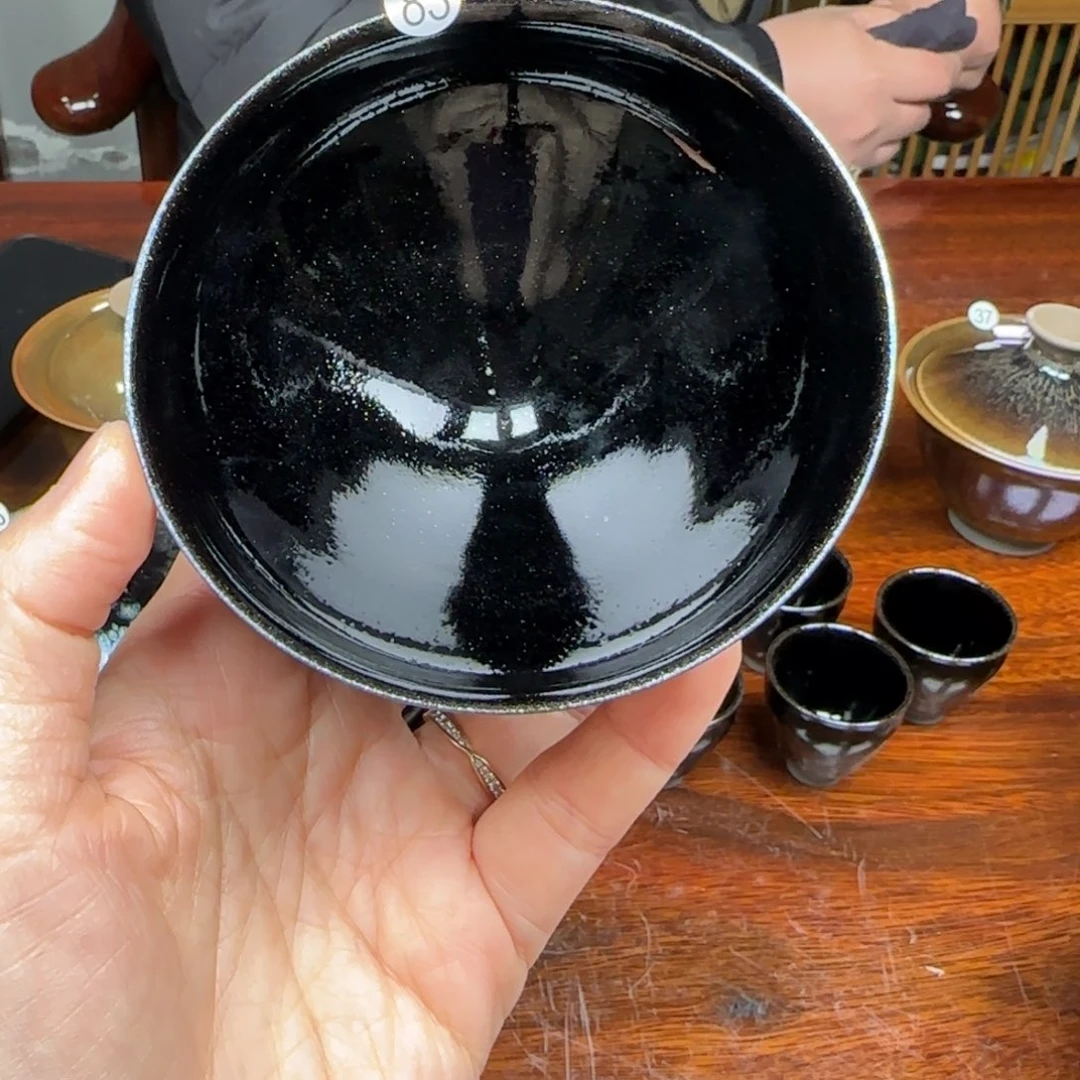 茶盏83罗云和乌金柴烧