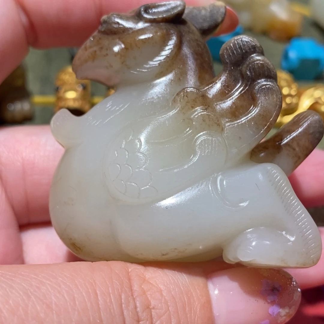 未镶嵌和田玉（糖玉）挂件