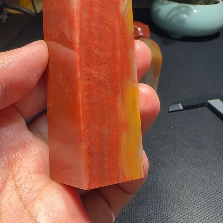 晓***草寿山石福集福寿山石印章