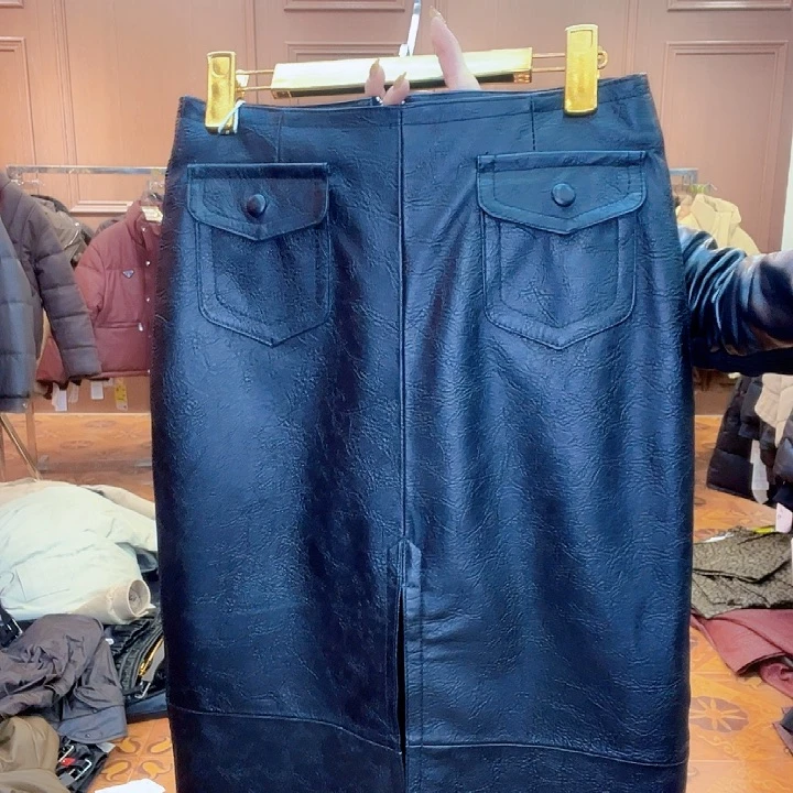 100……110斤皮长裙