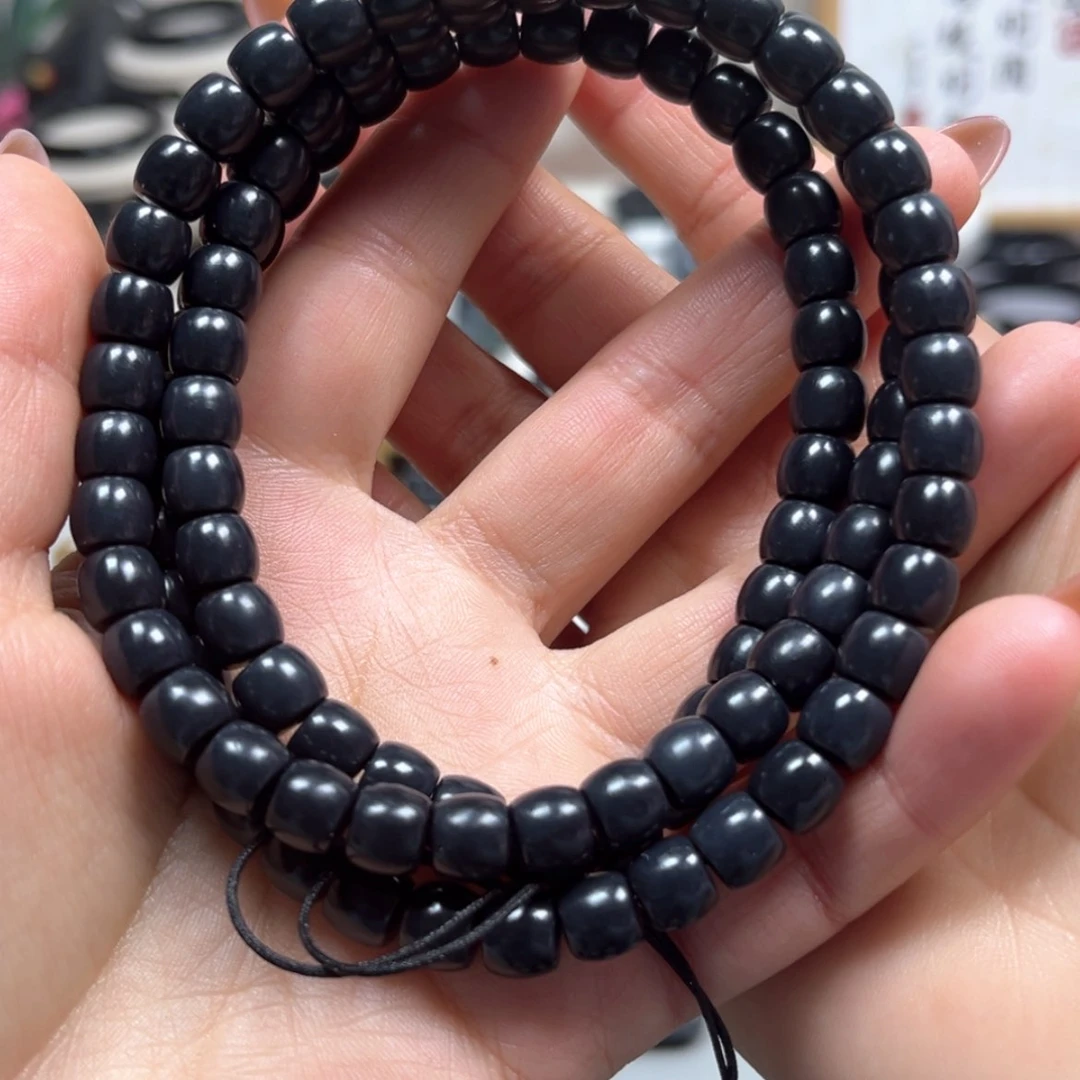 【闪购商品】和田玉（墨玉）卡8直切福利版未镶嵌