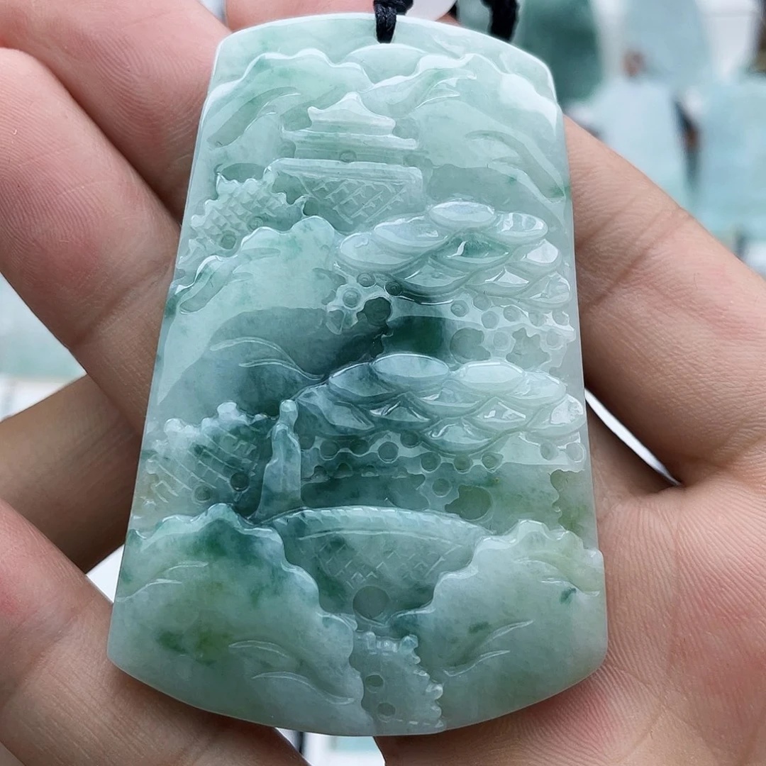 颈饰未镶嵌翡翠翡翠