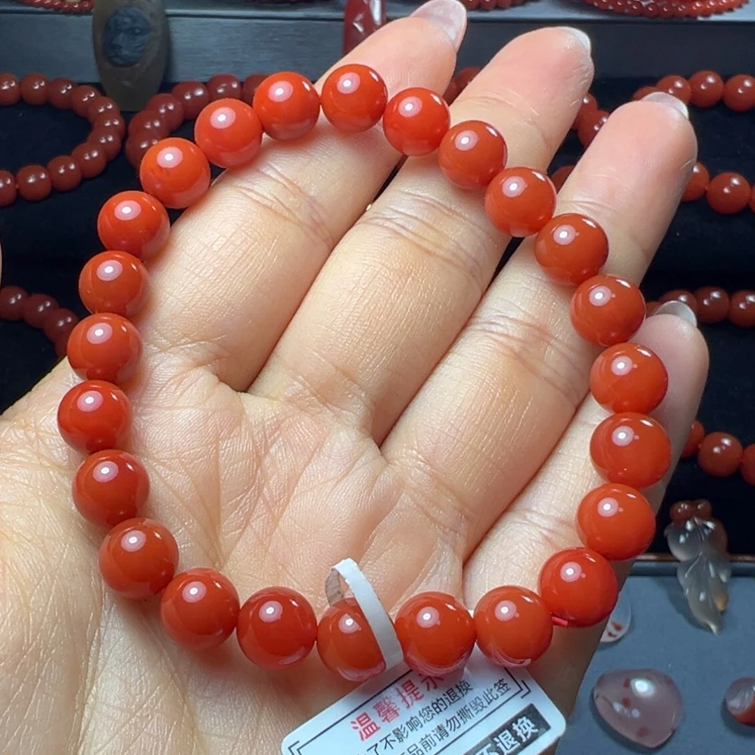 手串未镶嵌南红玛瑙