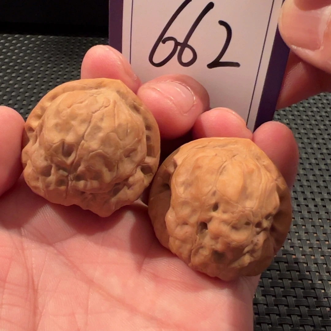 文玩核桃把件全品三角古蟾36尺寸662号