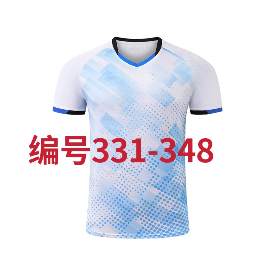 短袖331-348编号羽毛球服