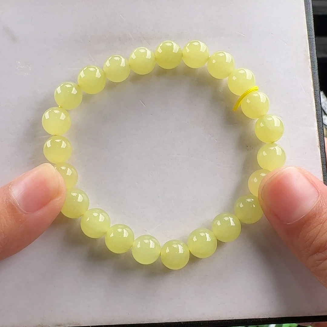 手链未镶嵌和田玉卡8mm