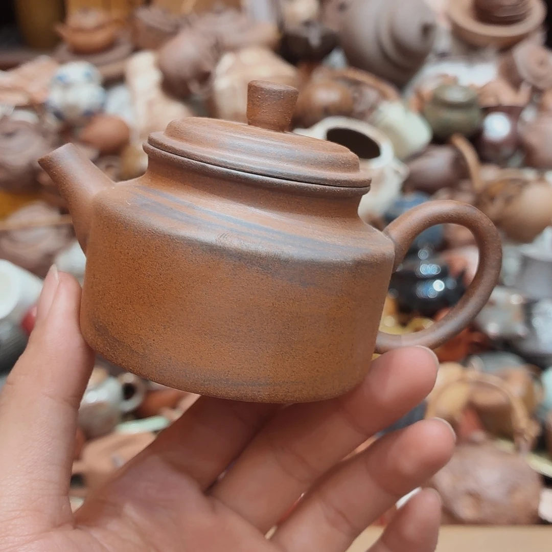 瓷器柴烧老岩泥茶器皿